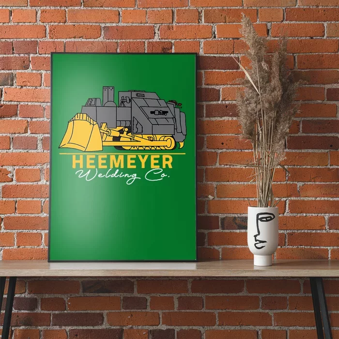 Heemeyer Welding Company Bulldozer Equipment Heavy Machinery Poster