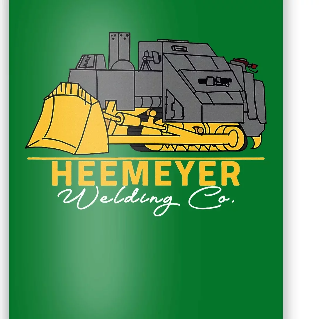 Heemeyer Welding Company Bulldozer Equipment Heavy Machinery Poster