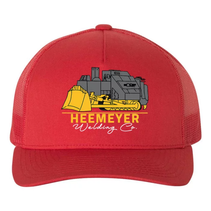 Heemeyer Welding Company Bulldozer Equipment Heavy Machinery Yupoong Adult 5-Panel Trucker Hat