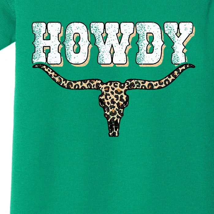 Howdy Western Country Southern Baby Bodysuit