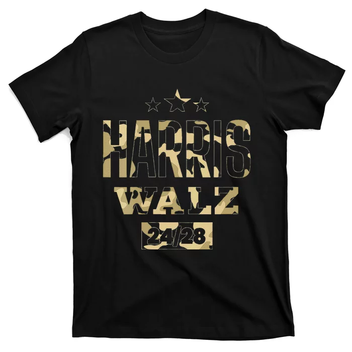 Harris Waltz Camo 2024 T-Shirt