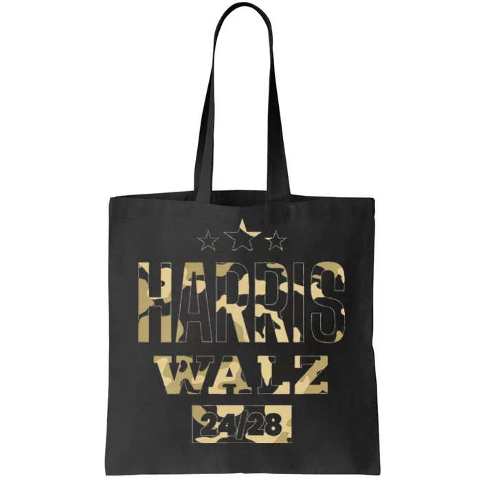 Harris Waltz Camo 2024 Tote Bag