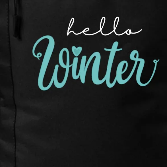 Hello Winter Cute Holiday Daily Commute Backpack