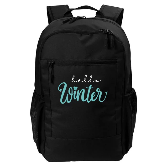 Hello Winter Cute Holiday Daily Commute Backpack