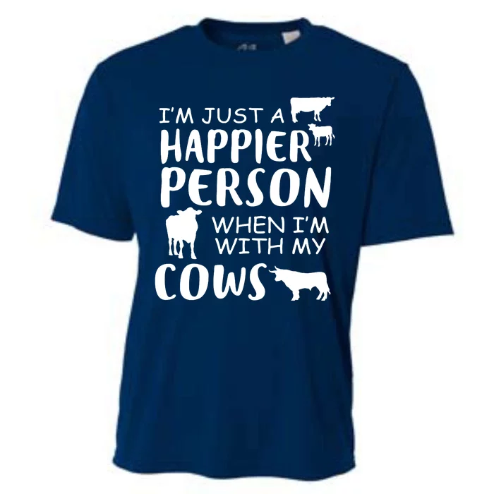 Happy With Cows Cooling Performance Crew T-Shirt