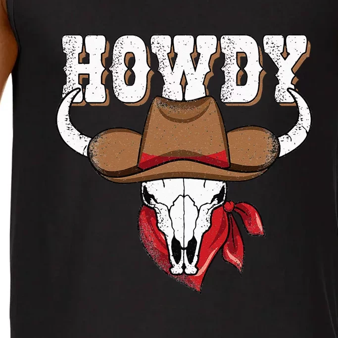 Howdy Western Country Cowgirl Cowboy Texas Rodeo Comfort Colors® Tank Top