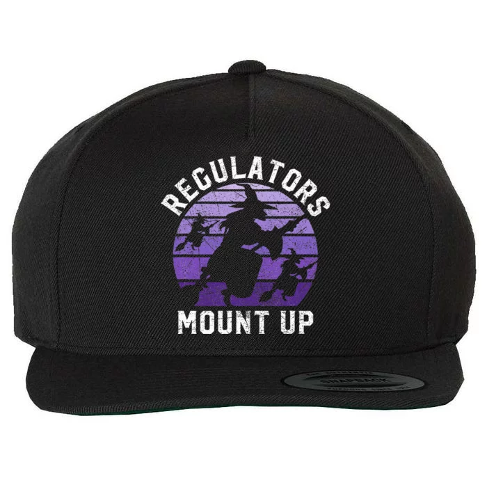 Halloween Witch Costume Regulators Mount Up Wool Snapback Cap