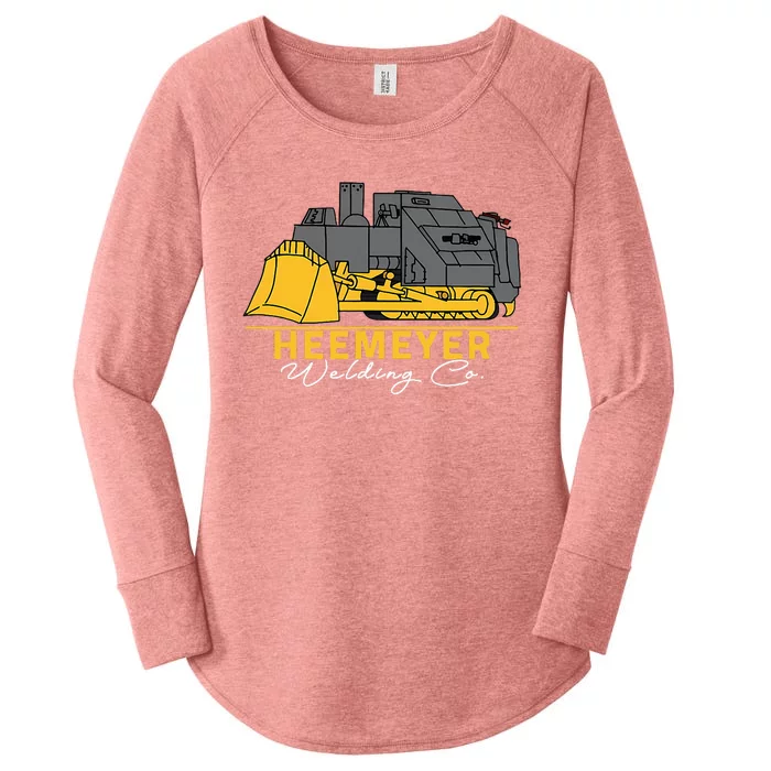 Heemeyer Welding Company Bulldozer Equipment Women's Perfect Tri Tunic Long Sleeve Shirt