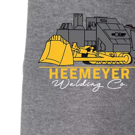 Heemeyer Welding Company Bulldozer Equipment Doggie 3-End Fleece Hoodie