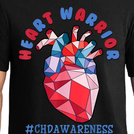 Heart Warrior CHD Congenital Heart Defect Awareness Pajama Set