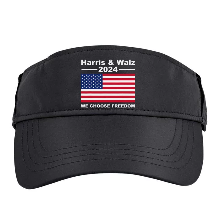 Harris & Waltz Campaign We Choose Freedom Adult Drive Performance Visor