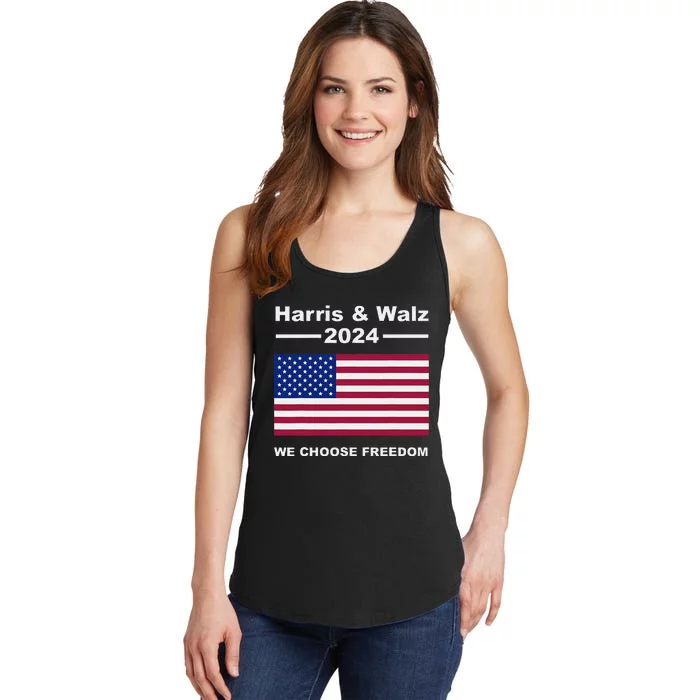 Harris & Waltz Campaign We Choose Freedom Ladies Essential Tank