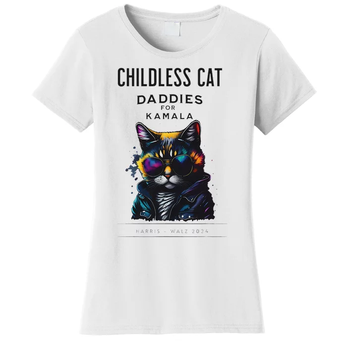 Harris Waltz Childless Cat Daddies Women's T-Shirt