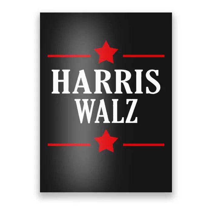 Harris Walz Democrats 2024 Kamala Harris Tim Walz Poster