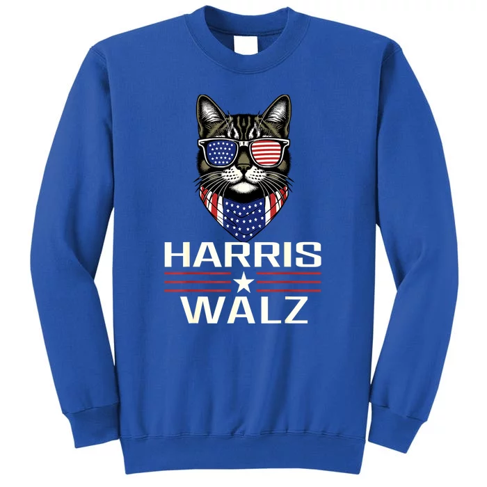 Harris Waltz Democratic Vp President Kamala Harris Walz 2024 Gift Tall Sweatshirt