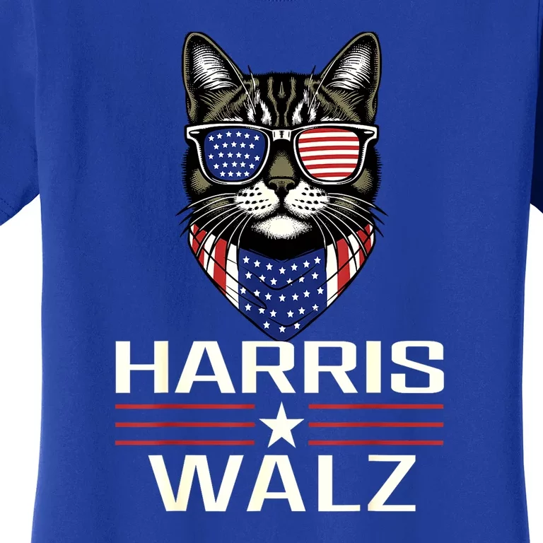 Harris Waltz Democratic Vp President Kamala Harris Walz 2024 Gift Women's T-Shirt