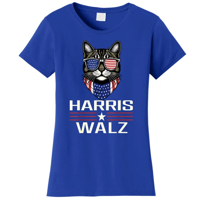 Harris Waltz Democratic Vp President Kamala Harris Walz 2024 Gift Women's T-Shirt