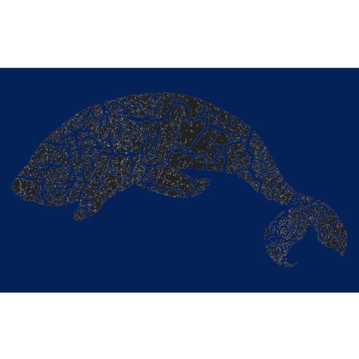 Humpback Whale Distressed Print Vintage Humpback Whale Bumper Sticker