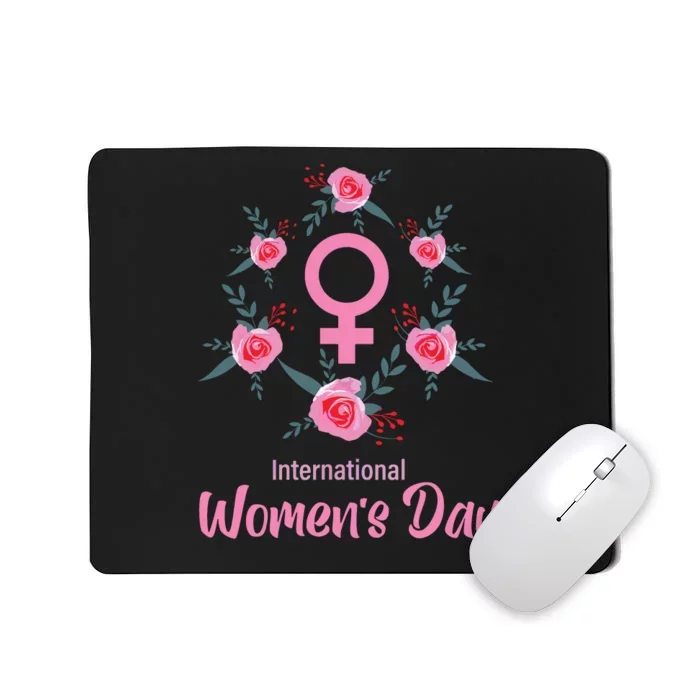 Happy Women Day International Women Day 8 March 2024 Mousepad