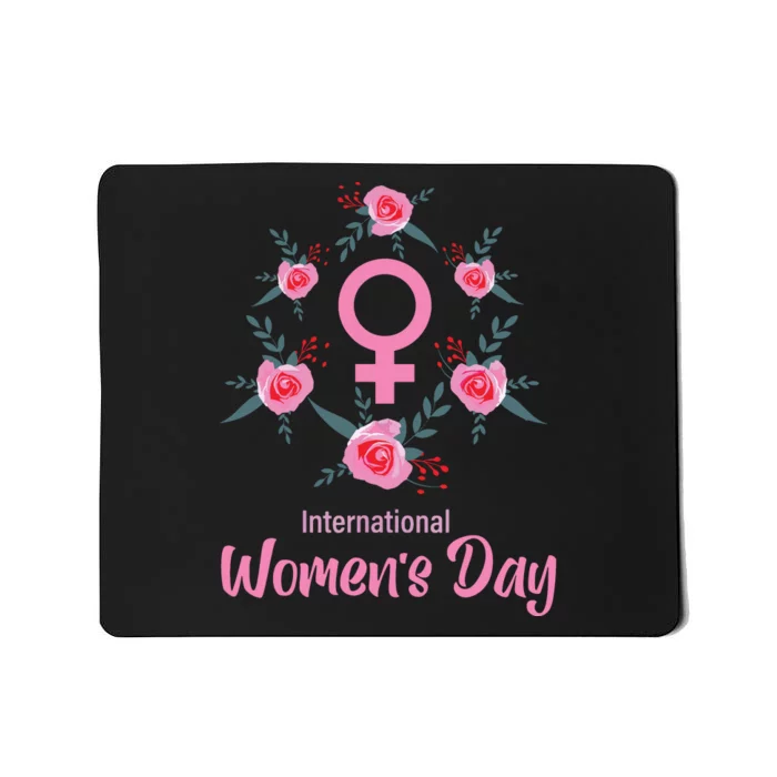 Happy Women Day International Women Day 8 March 2024 Mousepad