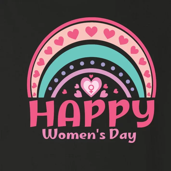 Happy Women Day International Women Day 8 March 2024 Toddler Long Sleeve Shirt