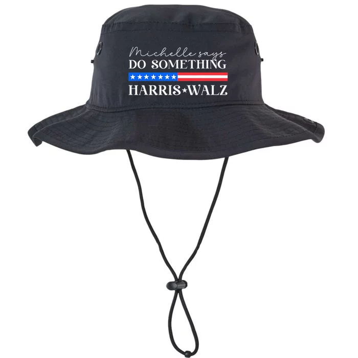 Harris Walz Do Something For Presidential Election 2024 Legacy Cool Fit Booney Bucket Hat