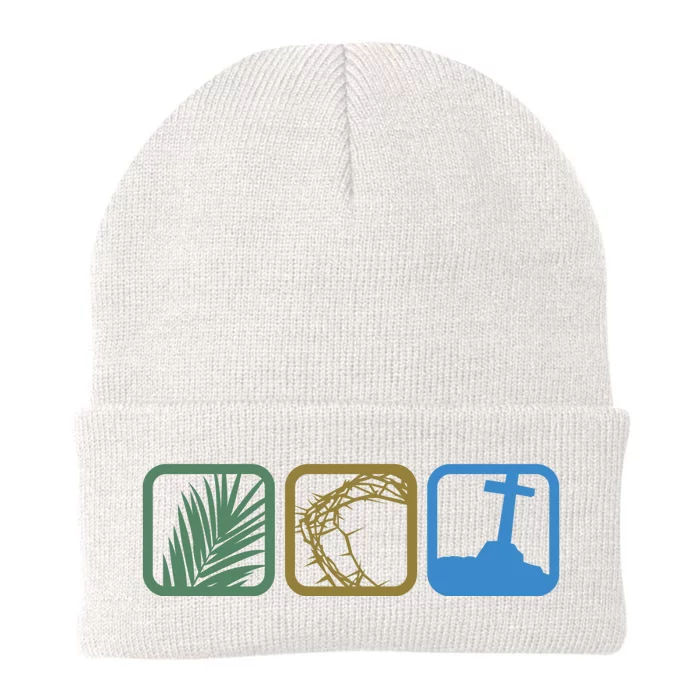 Holy Week Easter Jesus Knit Cap Winter Beanie