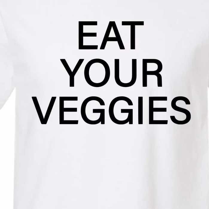 Hermusicx Wearing Eat Your Veggies Garment-Dyed Heavyweight T-Shirt