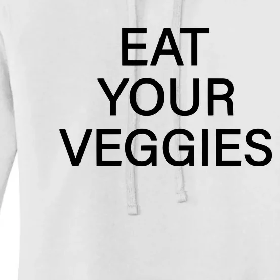 Hermusicx Wearing Eat Your Veggies Women's Pullover Hoodie