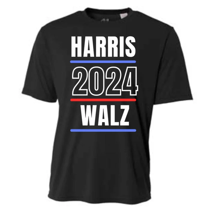 Harris Walz Election 2024 Cooling Performance Crew T-Shirt