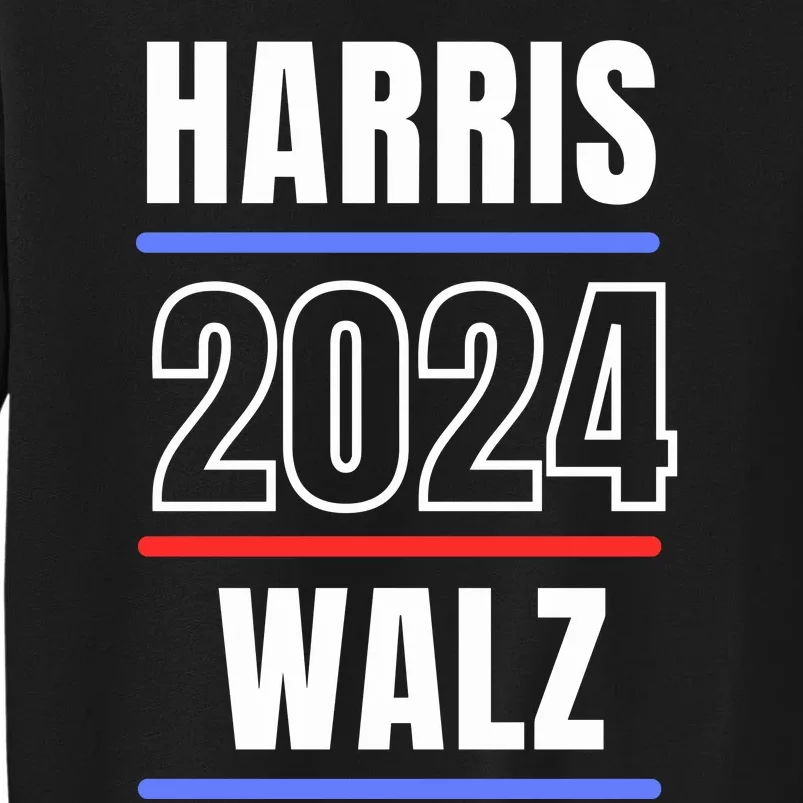 Harris Walz Election 2024 Tall Sweatshirt