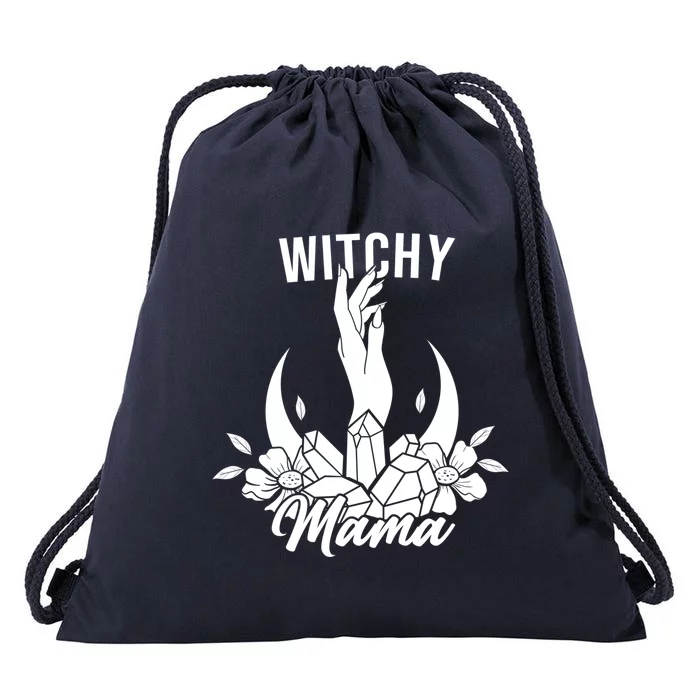 Halloween Witch Funny Witchy Mama Spooky Costume Great Gift Drawstring Bag