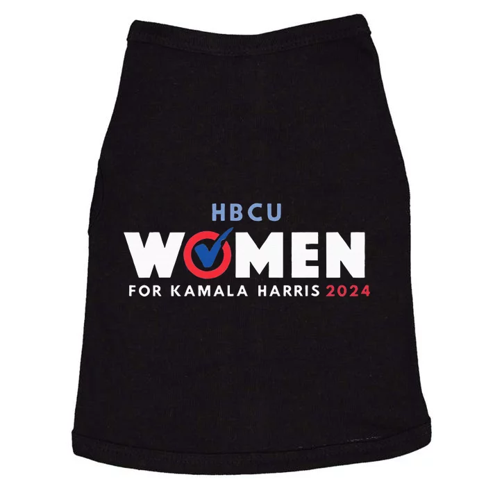 Hbcu Women For Kamala Harris 2024 Doggie Tank