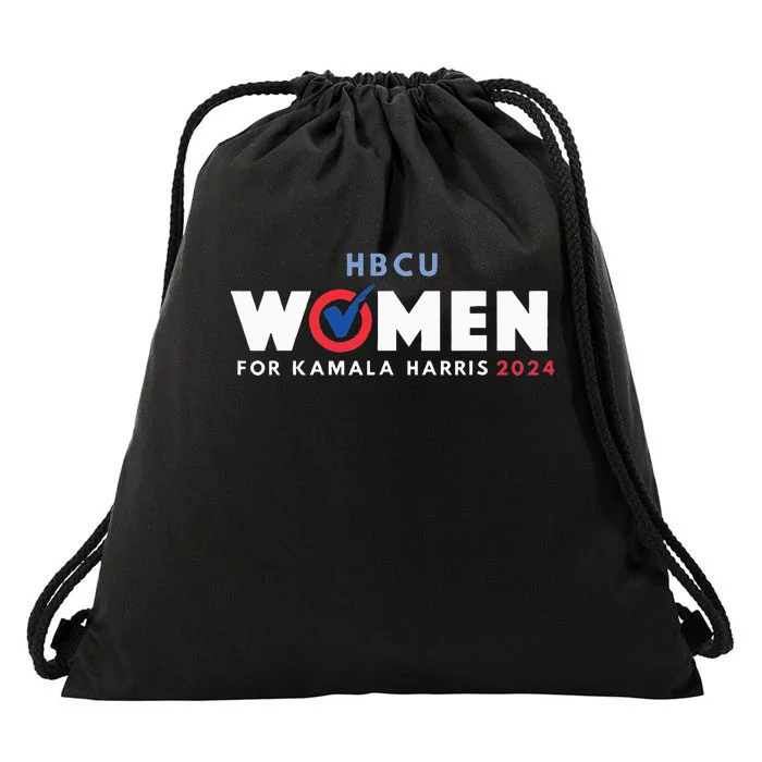 Hbcu Women For Kamala Harris 2024 Drawstring Bag