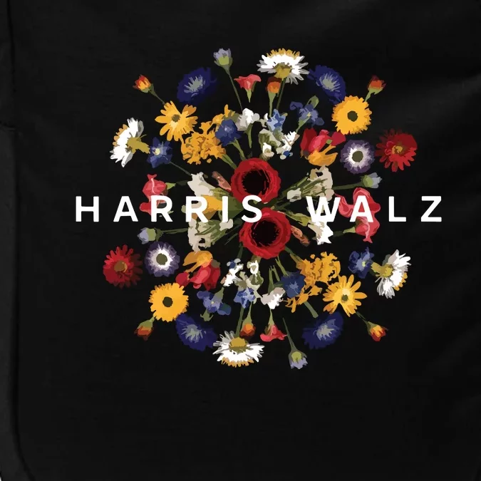 Harris Walz Flower Mandala Central Bloom Impact Tech Backpack