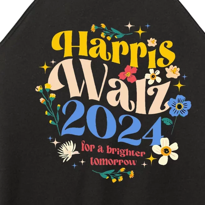 Harris Waltz For A Brighter Tomorrow Kamala Harris Waltz Women’s Perfect Tri Rocker Tank