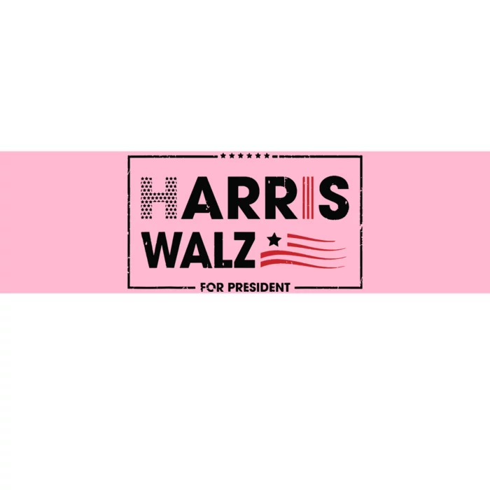 Harris Walz For President 2024 Kamala Harris Presidential Bumper Sticker