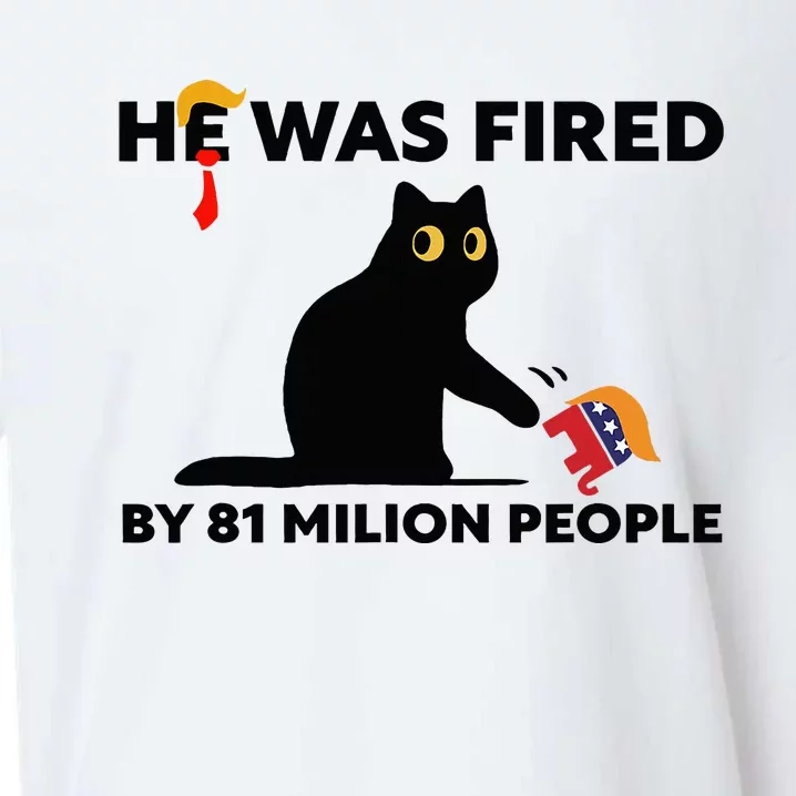 He Was Fired By 81 Million People Kamala President 2024 Sueded Cloud Jersey T-Shirt