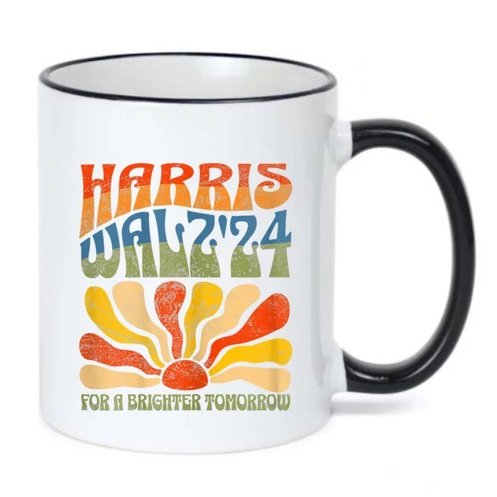 Harris Waltz For A Brighter Tomorrow Kamala Harris Waltz Black Color Changing Mug