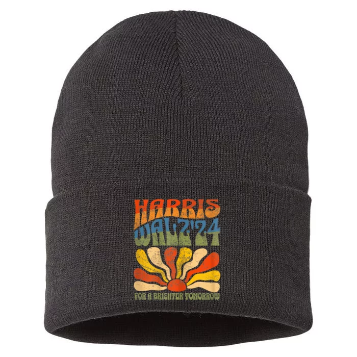 Harris Waltz For A Brighter Tomorrow Kamala Harris Waltz Sustainable Knit Beanie