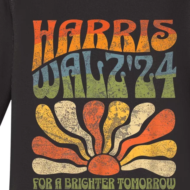 Harris Waltz For A Brighter Tomorrow Kamala Harris Waltz Baby Long Sleeve Bodysuit