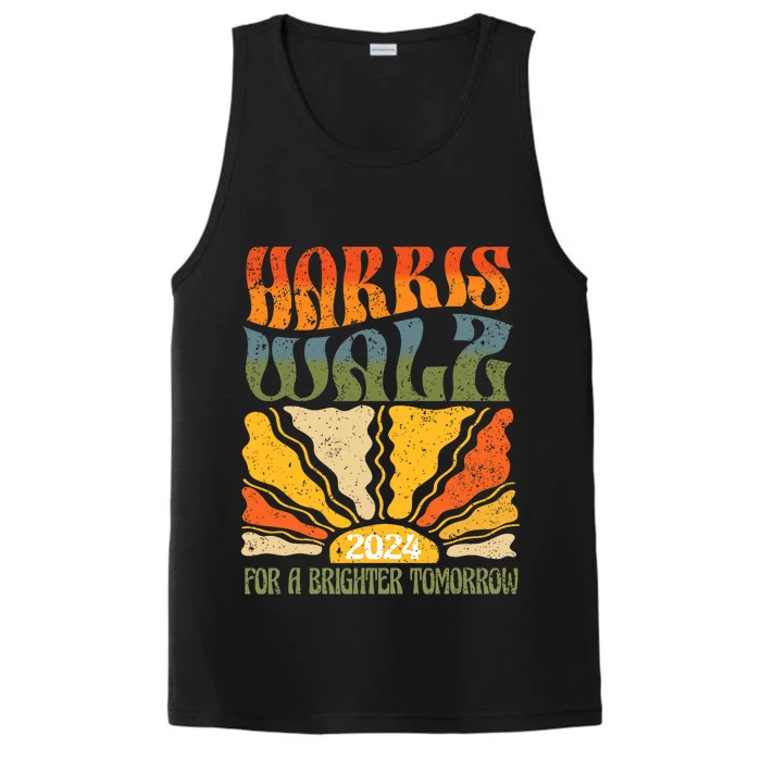 Harris Waltz For A Brighter Tomorrow Kamala Harris Waltz Performance Tank