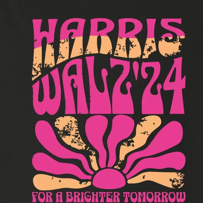 Harris Waltz For A Brighter Tomorrow Kamala Harris Waltz Toddler Long Sleeve Shirt