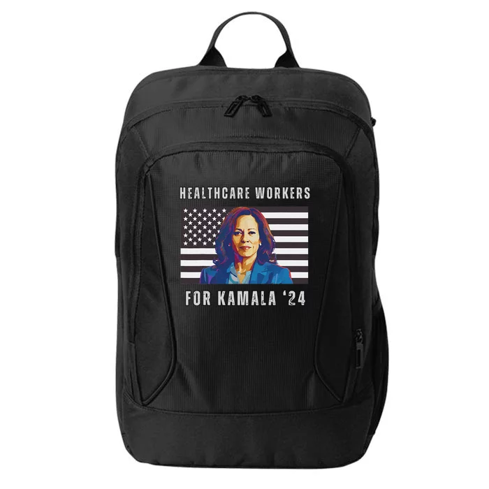 Healthcare Workers For Kamala Harris 2024 Kamala Harris City Backpack