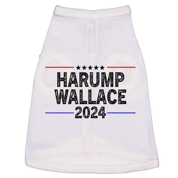 Harump Wallace Funny Political Harris Trump Walz Vance 2024 Doggie Tank