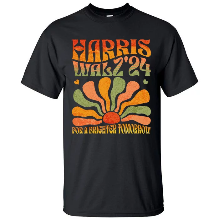 Harris Waltz For A Brighter Tomorrow Kamala Harris Waltz Tall T-Shirt