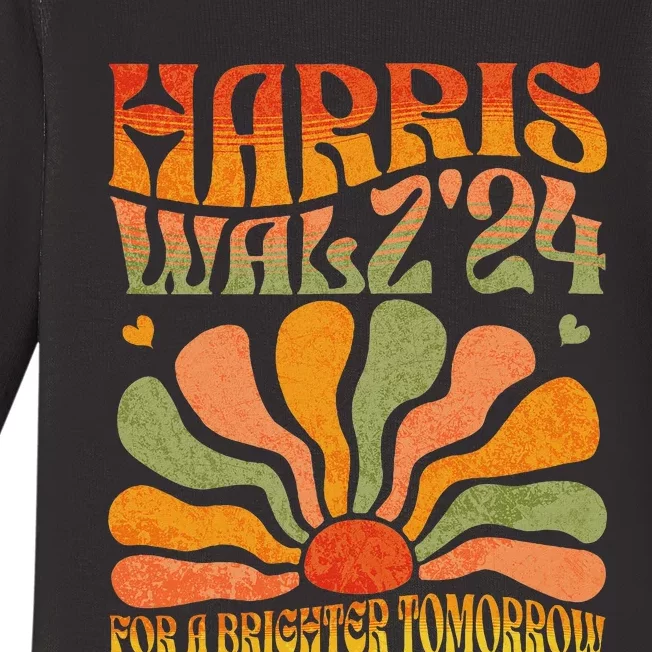 Harris Waltz For A Brighter Tomorrow Kamala Harris Waltz Baby Long Sleeve Bodysuit