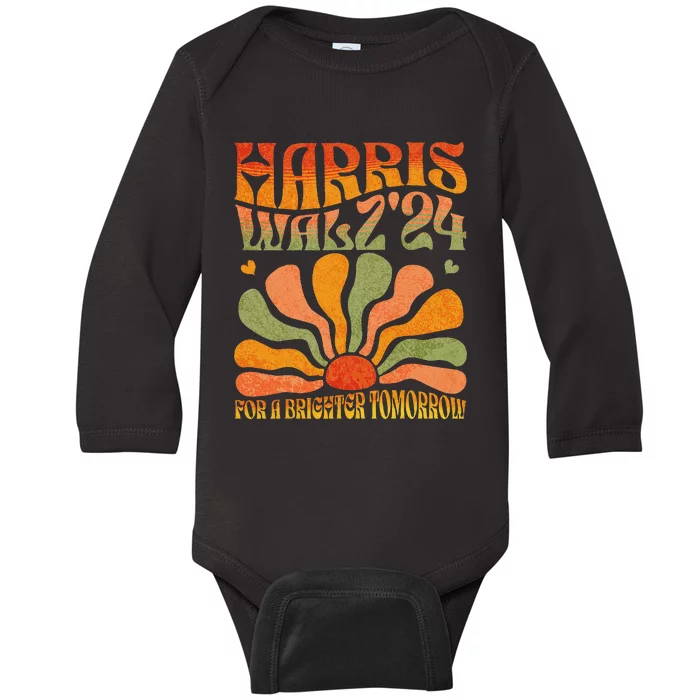 Harris Waltz For A Brighter Tomorrow Kamala Harris Waltz Baby Long Sleeve Bodysuit