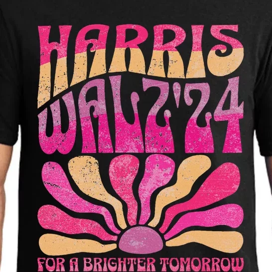 Harris Waltz For A Brighter Tomorrow Kamala Harris Waltz Pajama Set