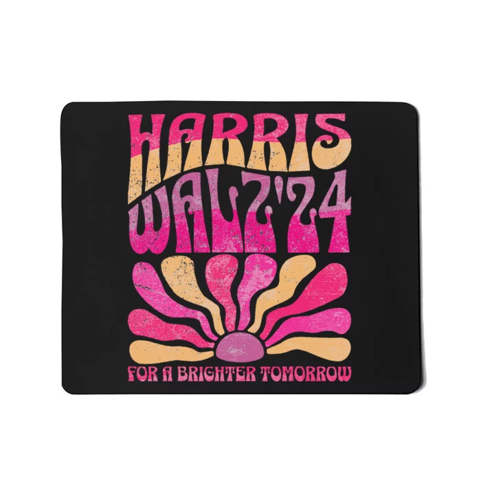 Harris Waltz For A Brighter Tomorrow Kamala Harris Waltz Mousepad